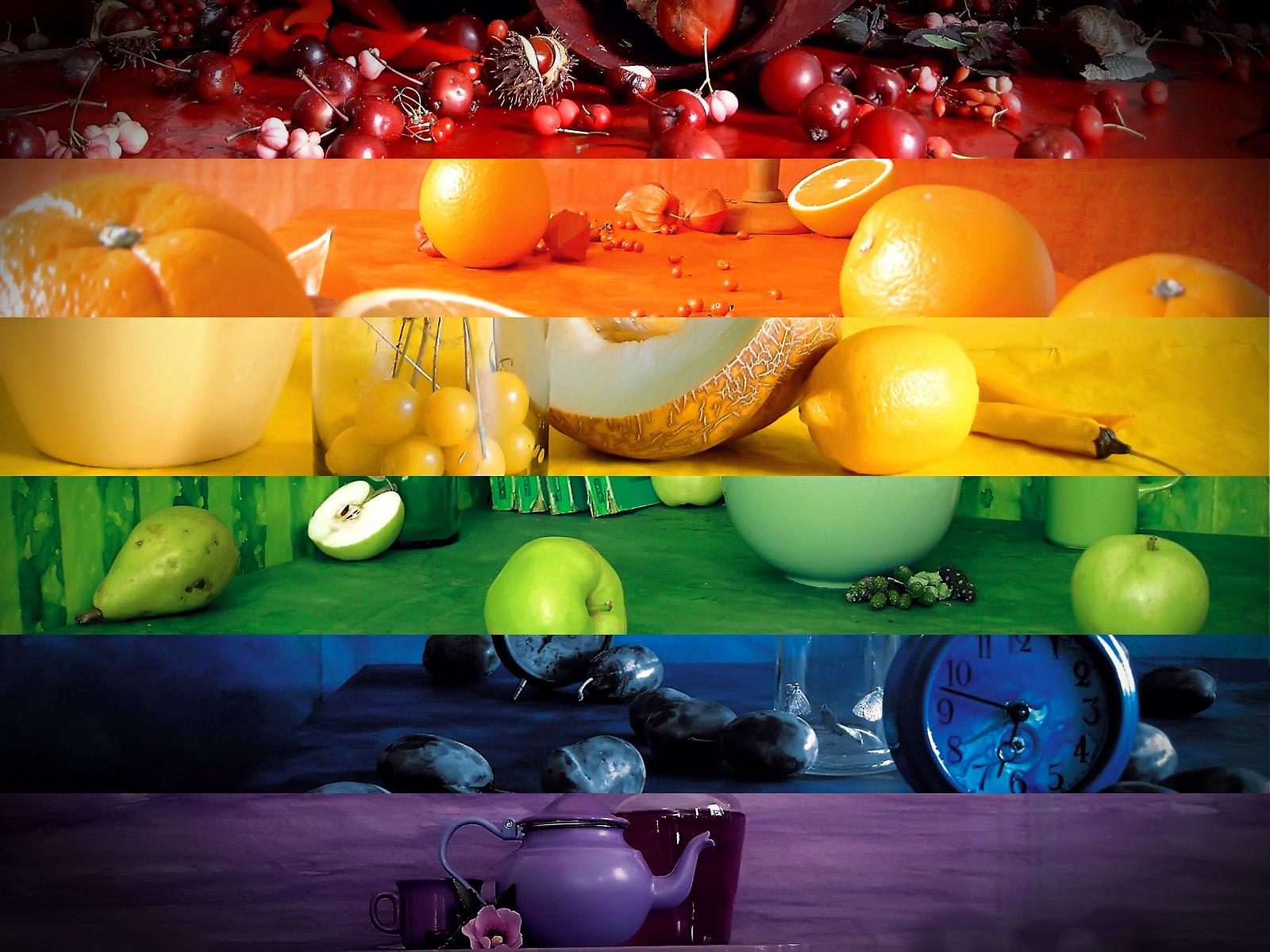 Fruits Background Hd - HD Wallpaper 
