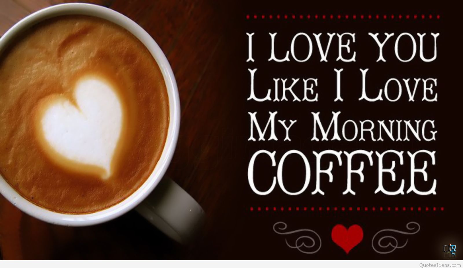I Love You Coffee Wallpaper - Coffee With Love Quotes - HD Wallpaper 