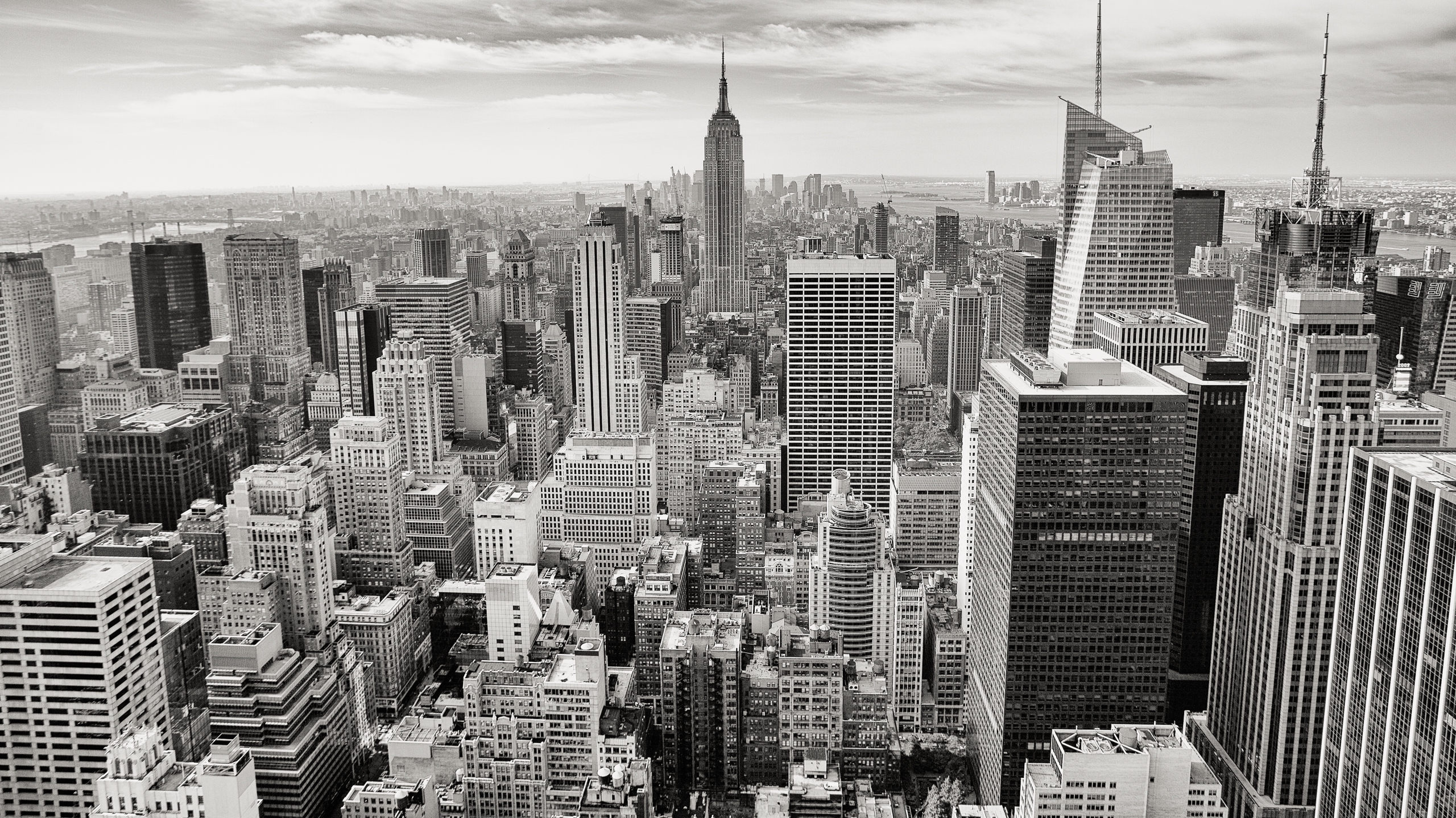 New York City Black And White Wallpaper Free - New York City Gray - HD Wallpaper 