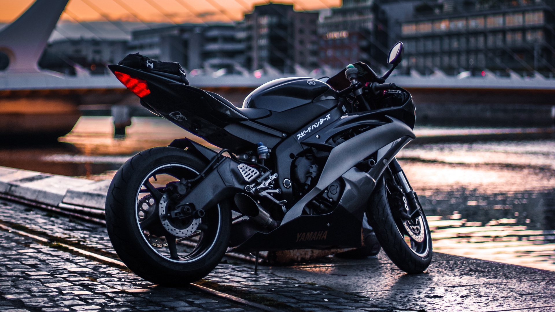 Wallpaper Motorcycle, Side View, Bike, City, Blur - Best Motorcycle - HD Wallpaper 