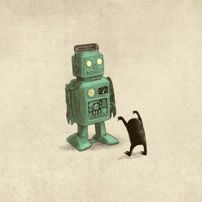 Robot Alien - HD Wallpaper 