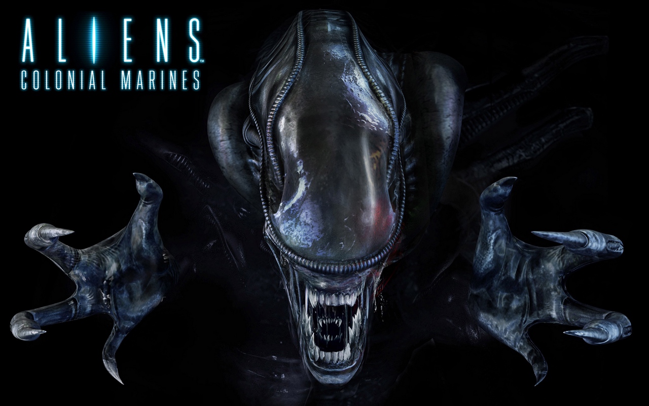 Wallpaper Aliens Colonial Marines, Xenomorph, Alien - Aliens Colonial Marines Hd - HD Wallpaper 