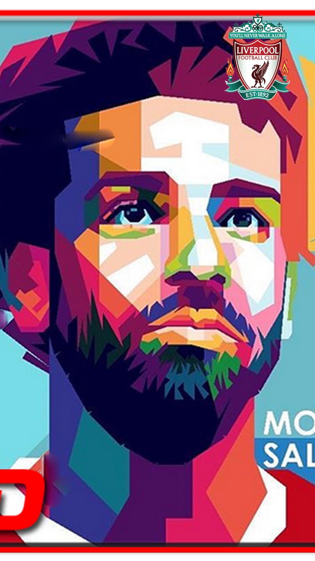 Salah Liverpool Android Wallpaper With Image Resolution - Mohamed Salah Pop Art - HD Wallpaper 