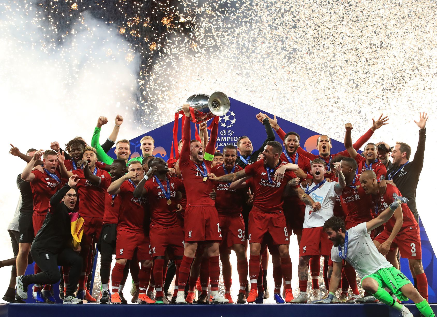 Liverpool Fc Champions League Final - HD Wallpaper 