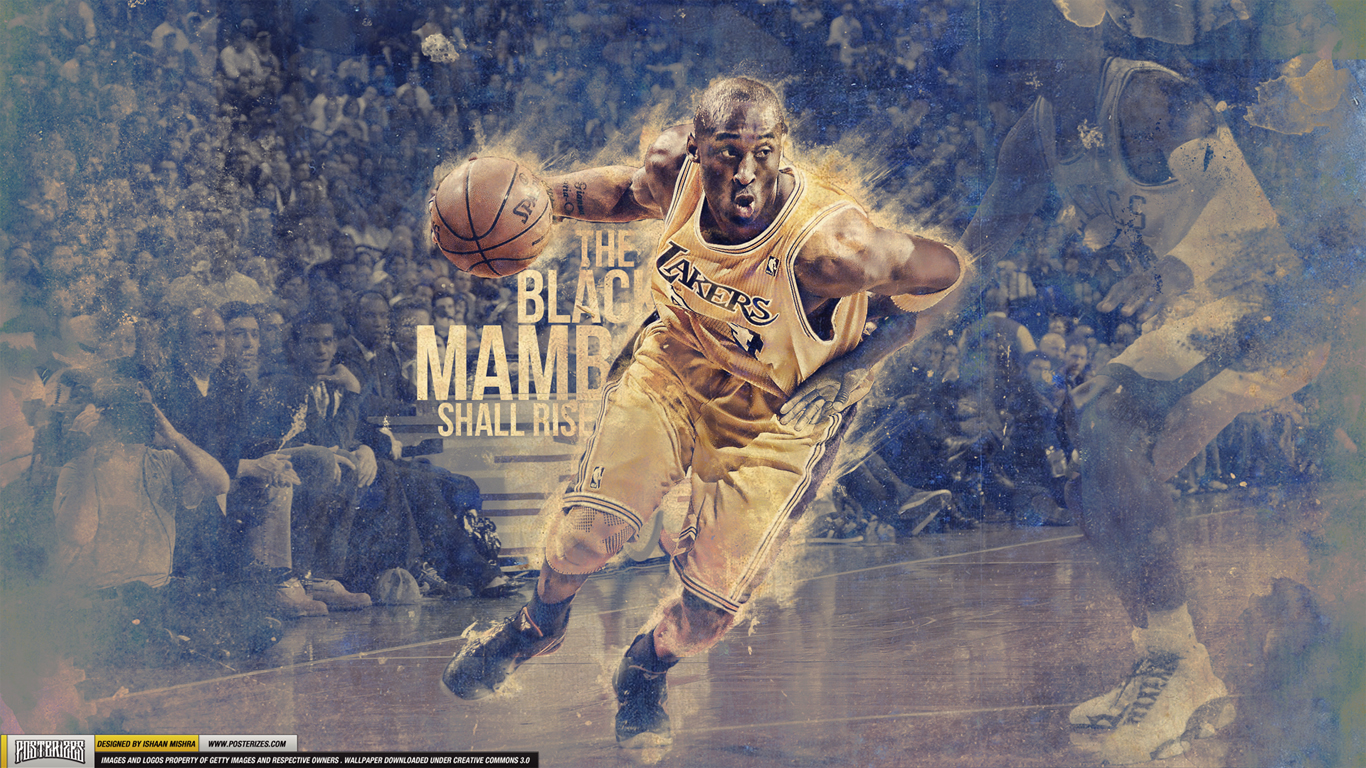 Kobe Bryant Wallpaper Black Mamba - HD Wallpaper 