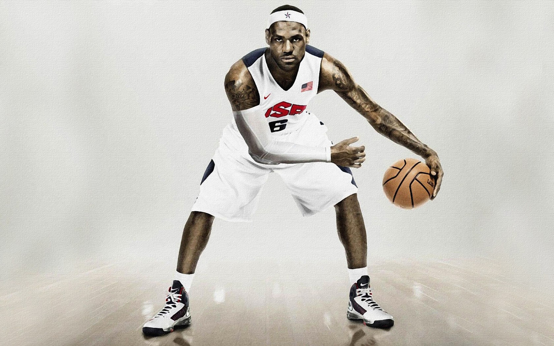 Lebron James Team Usa 2012 - HD Wallpaper 