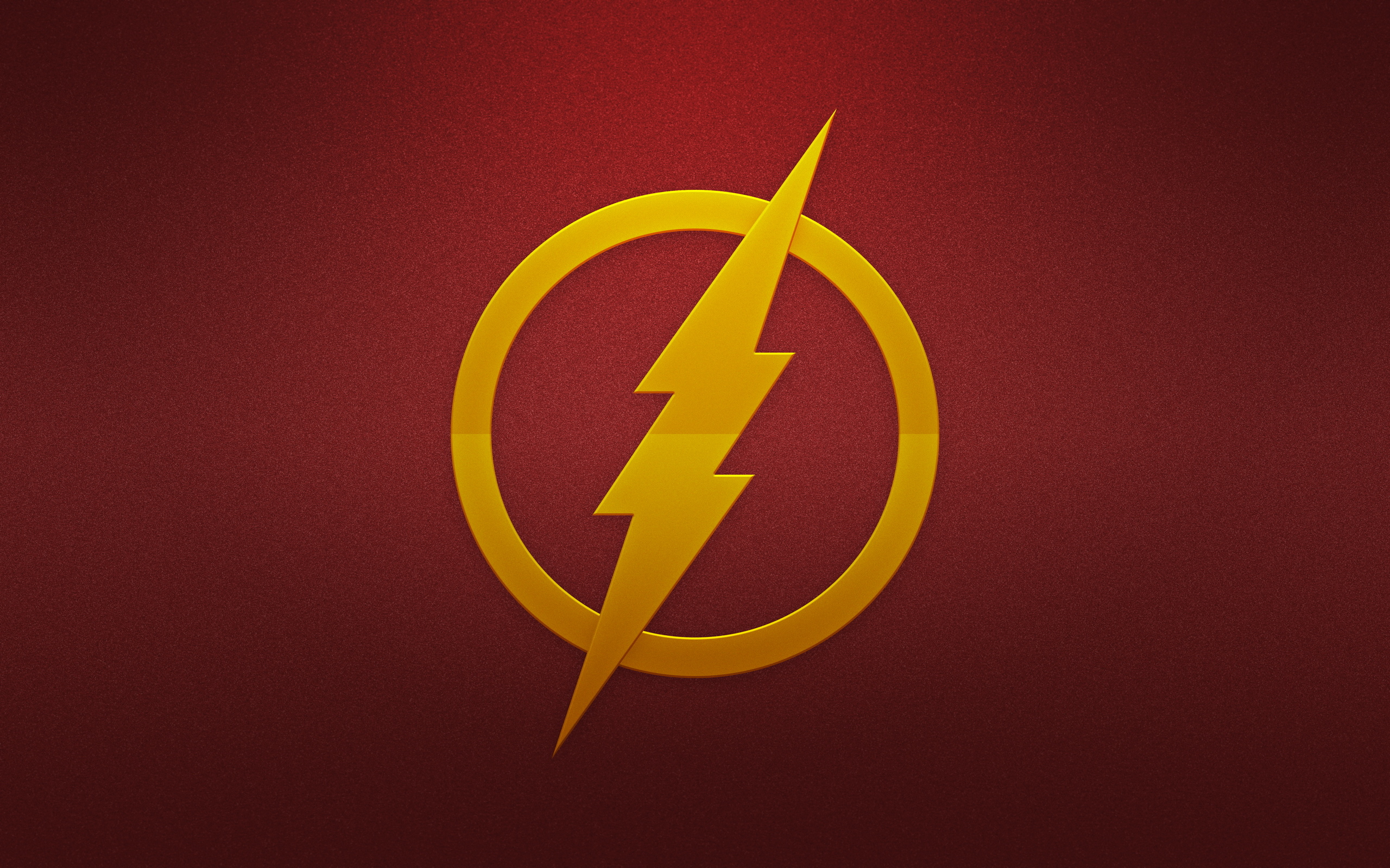 The Flash Wallpaper - Logo Super Hero Hd - HD Wallpaper 