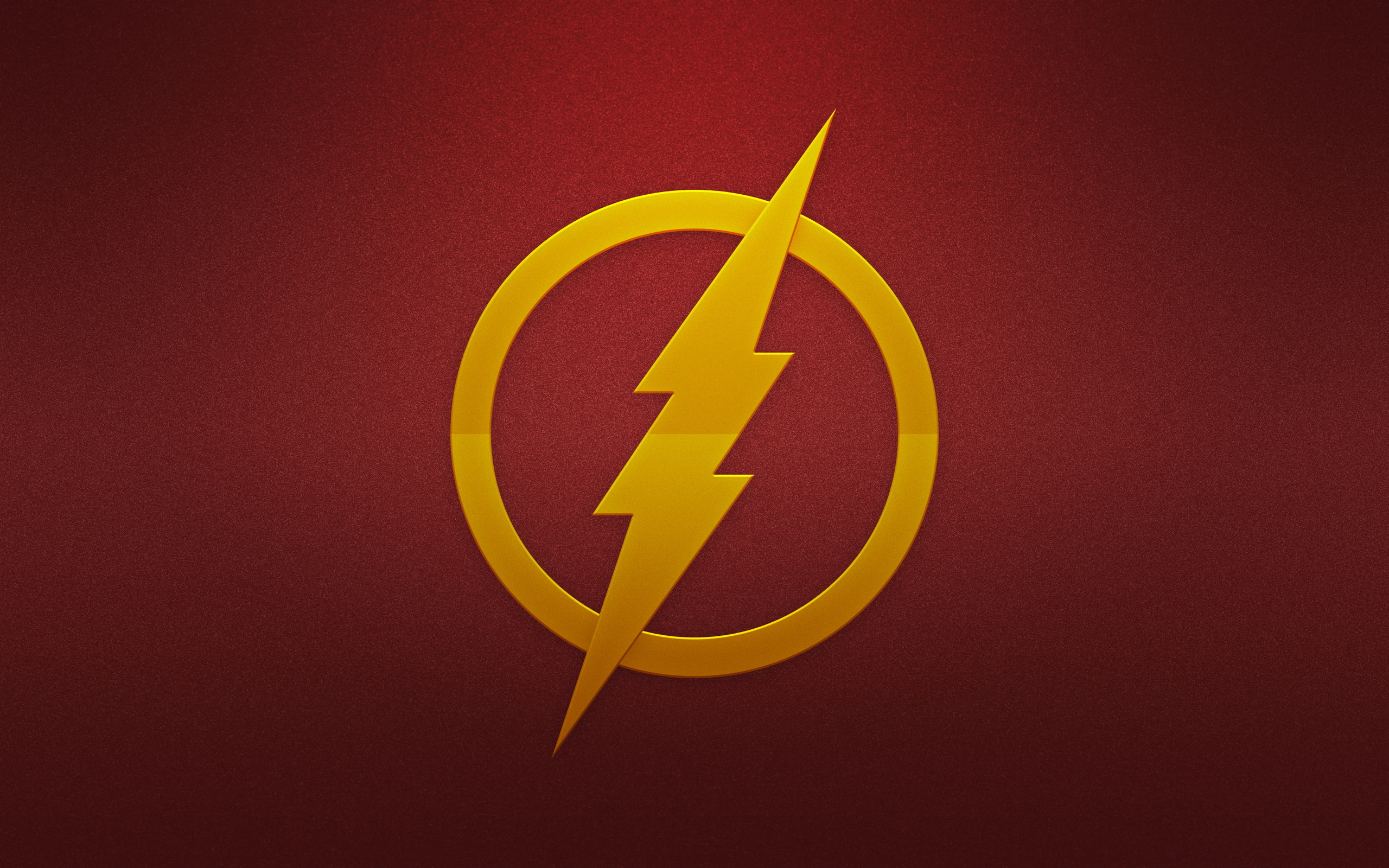 The Flash Wallpaper - Logo Super Hero Hd - HD Wallpaper 
