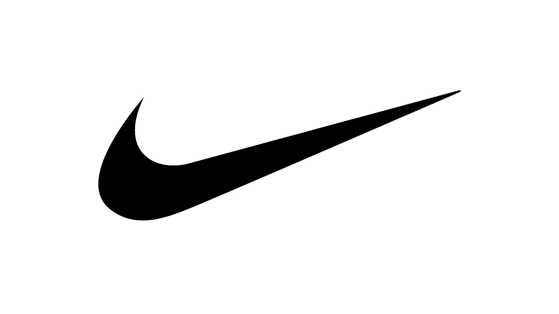 nike black white logo