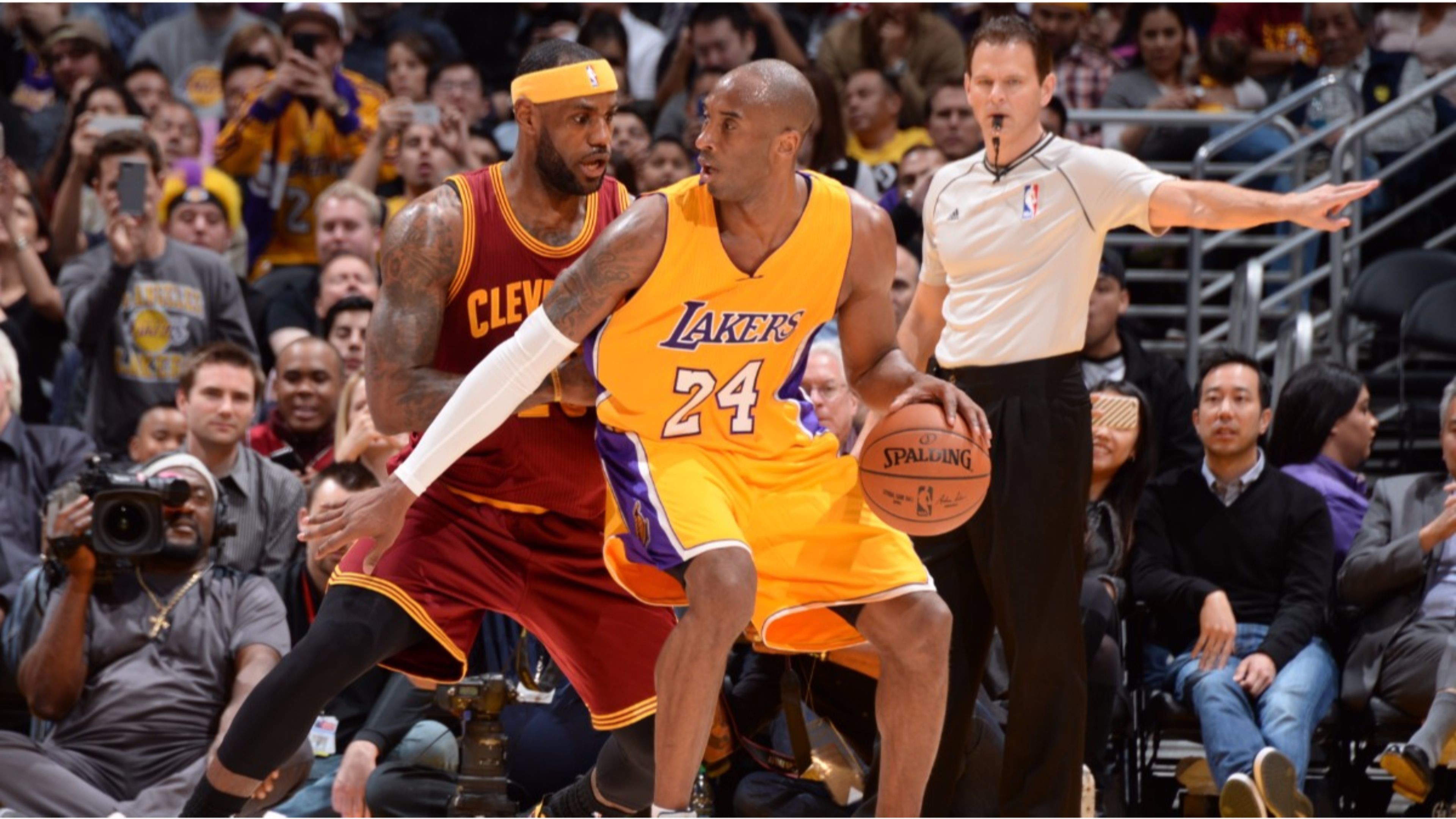 Kobe And Lebron Hd - HD Wallpaper 