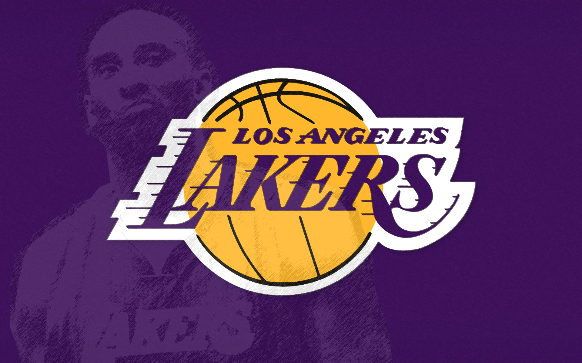 Los Angeles Lakers - Lakers Kobe Bryant Logo - HD Wallpaper 