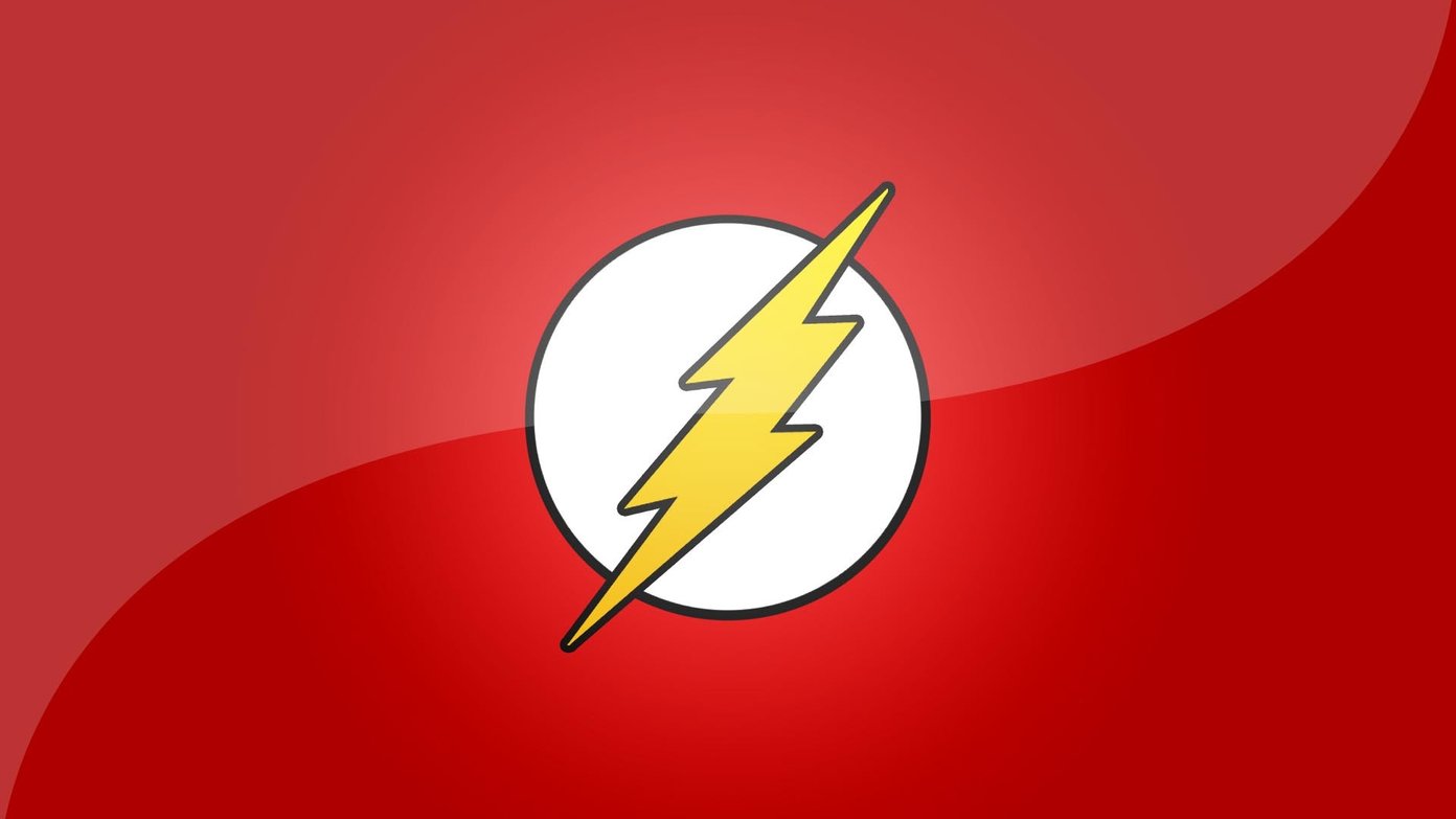 Flash Hd Wallpapers - Flash Logo High Resolution - HD Wallpaper 
