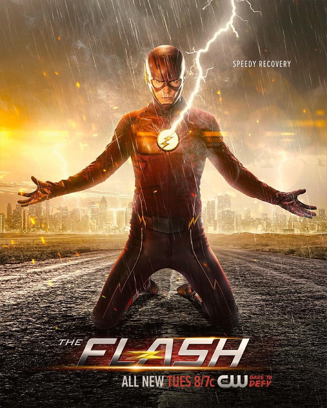 Flash Tv Series Poster - HD Wallpaper 