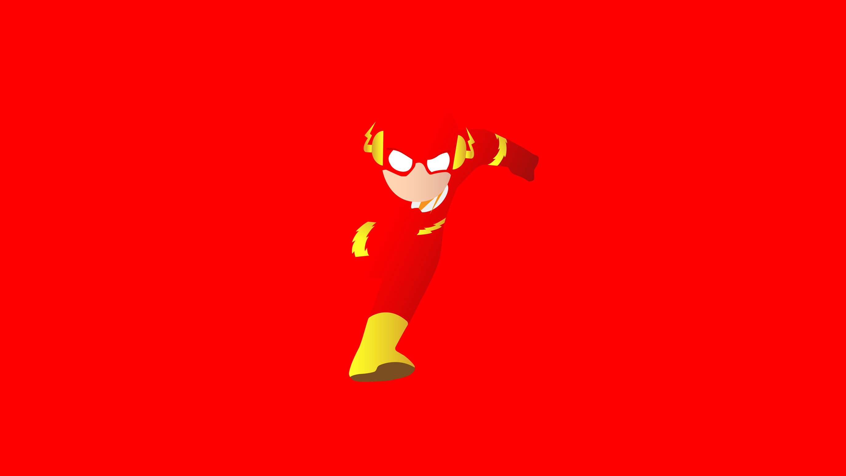 The Flash Minimal Wallpapers - Wallpaper - HD Wallpaper 