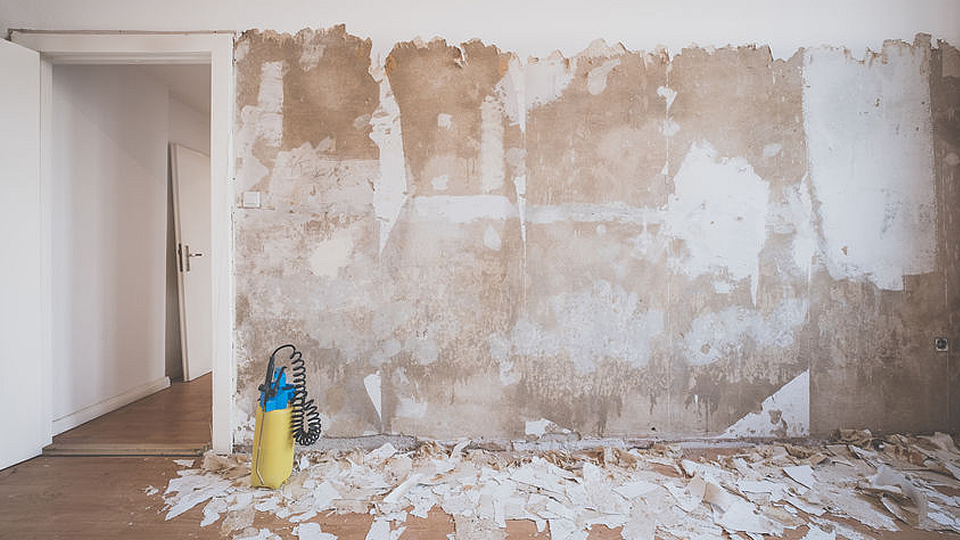 3 Best Ways To Remove Wallpaper - Room Wallpaper Peeling - HD Wallpaper 