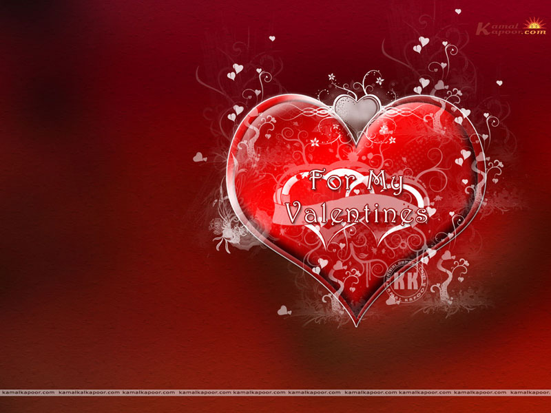 animated happy valentines day wallpaper