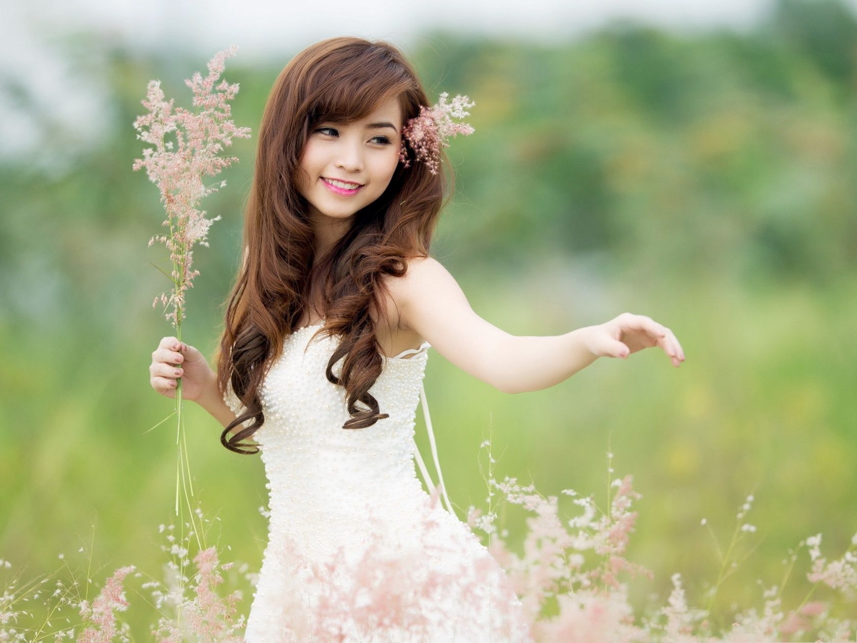 Nature Beauty Girl 1680x1260 Wallpaper - teahub.io