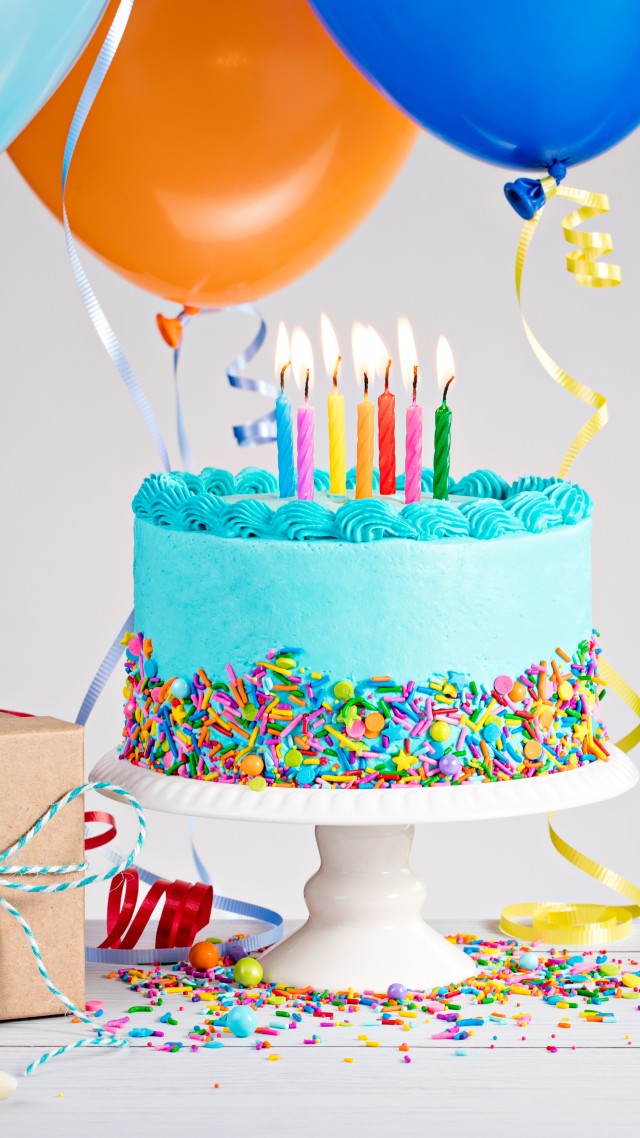 Birthday Cake, Receipt, 8k - High Resolution Happy Birthday Background -  640x1138 Wallpaper 