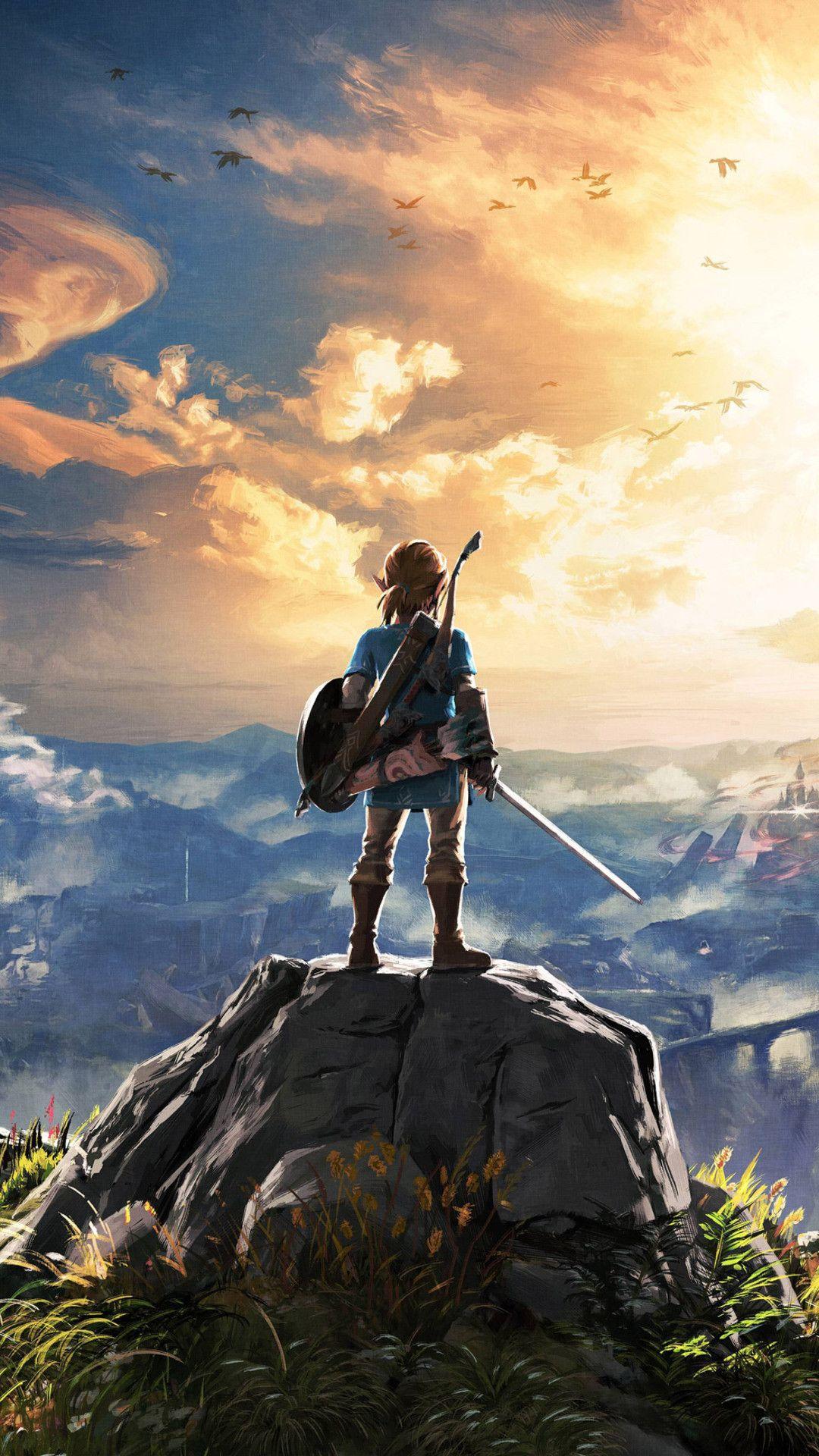 The Legend Of Zelda Iphone Wallpapers - Zelda Wallpaper Iphone - HD Wallpaper 