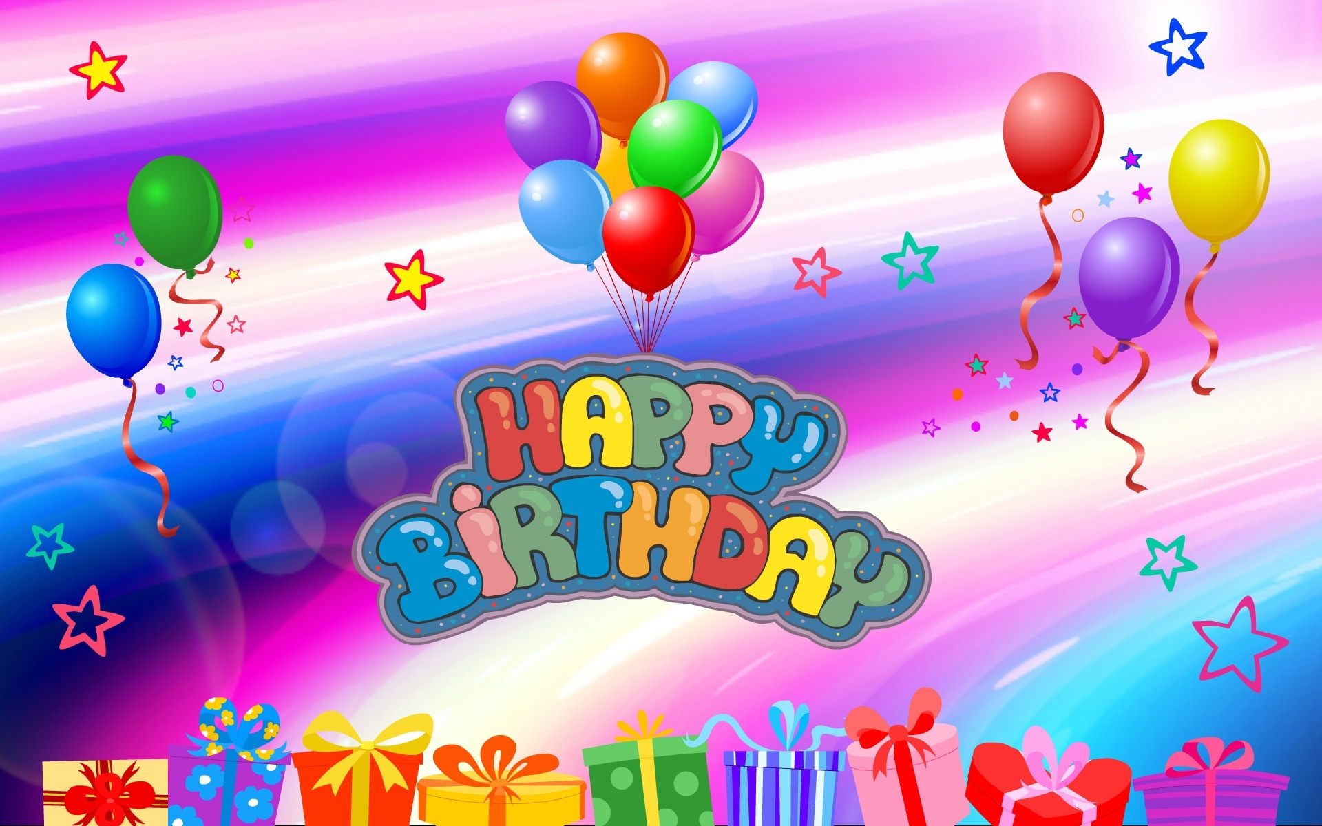 Happy Birthday Party Wishes Wallpaper 1920x1200p - Happy Birthday - HD Wallpaper 
