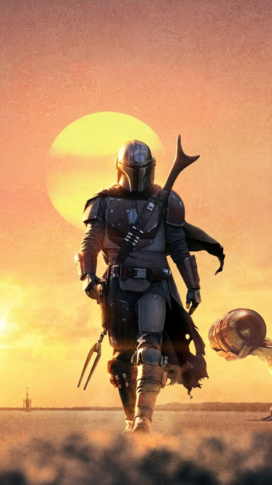 Tv Show/the Mandalorian Wallpaper Id - Star Wars The Mandalorian - HD Wallpaper 