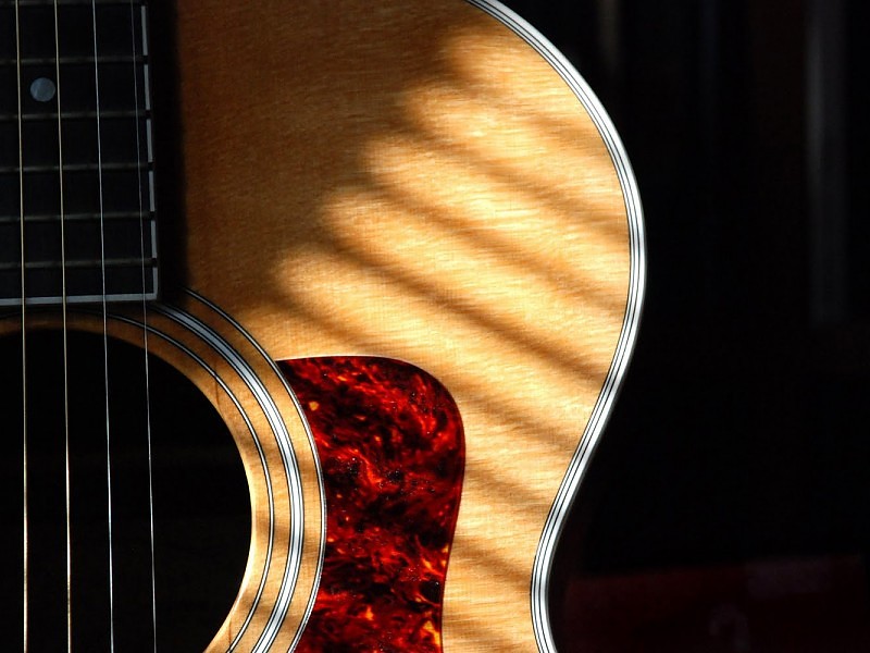 Acoustic Guitar Wallpapers For Desktop - Acoustic Guitar - HD Wallpaper 