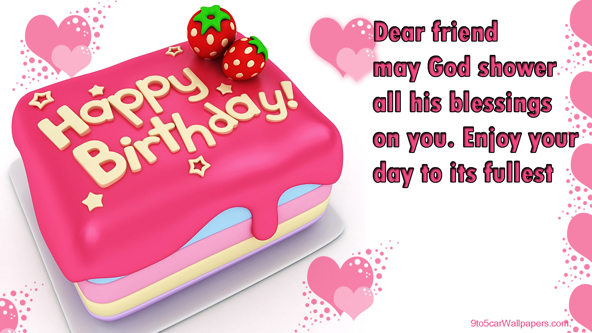 1920x1080, Happy Birthday Images Wallpapers 
 Data - Birthday Cake - HD Wallpaper 