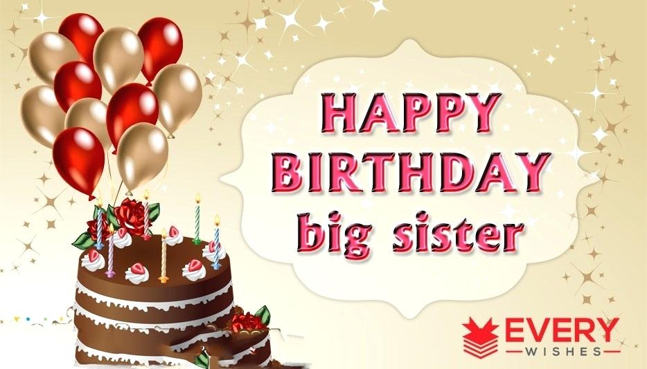 Happy Birthday Sister Wallpaper - Happy Bday Elder Sister - 934x534  Wallpaper 