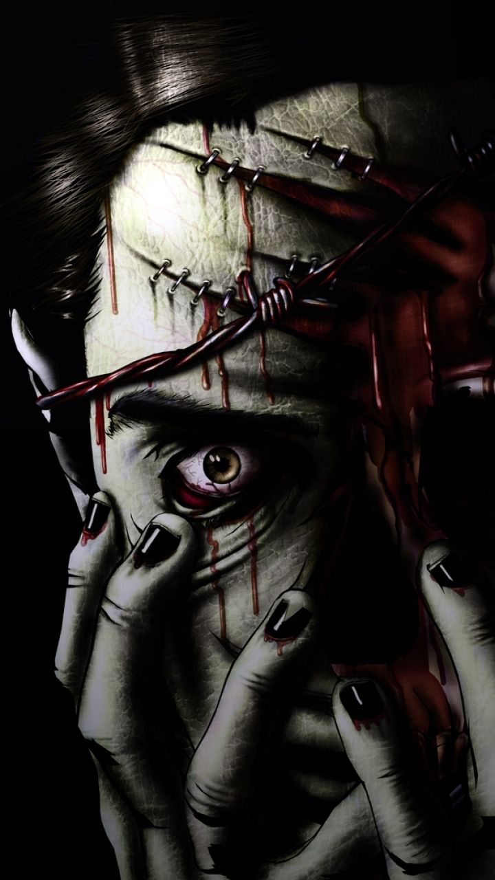 Dark/zombie Wallpaper Id - Horror Wallpaper Hd For Mobile - HD Wallpaper 