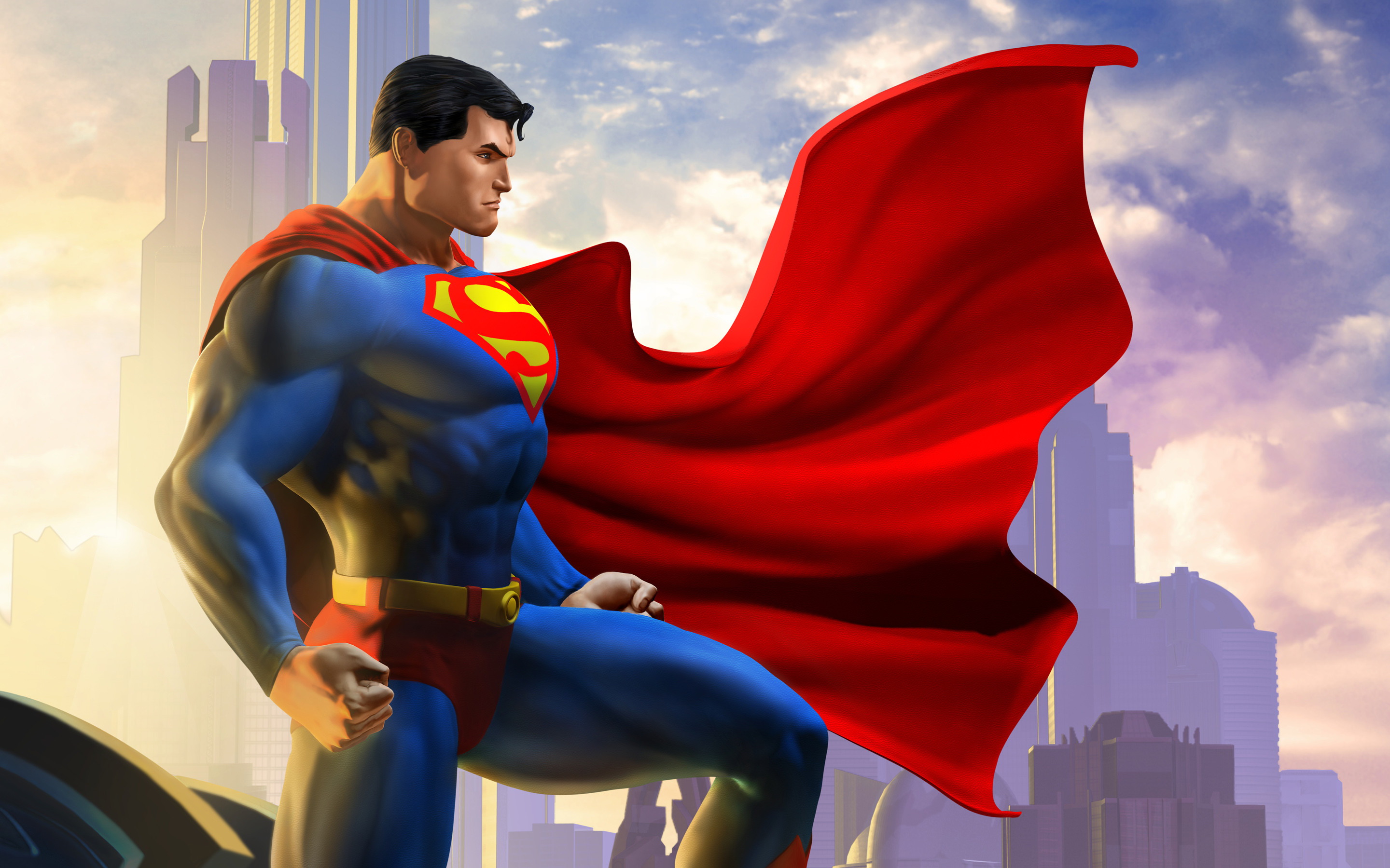 2880x1800, Superman Dc Universe Online Wallpaper 
 - Superman Wallpaper Hd - HD Wallpaper 