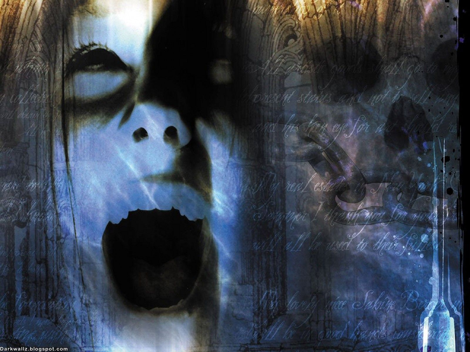Bloody Halloween Desktop Backgrounds - HD Wallpaper 