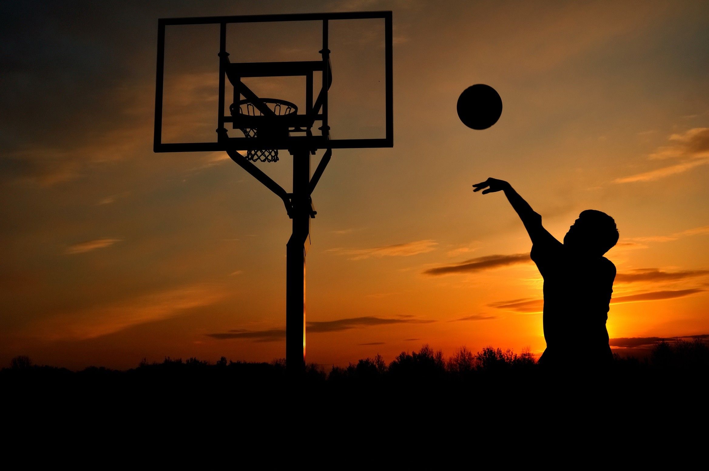 Basketball Shot - HD Wallpaper 