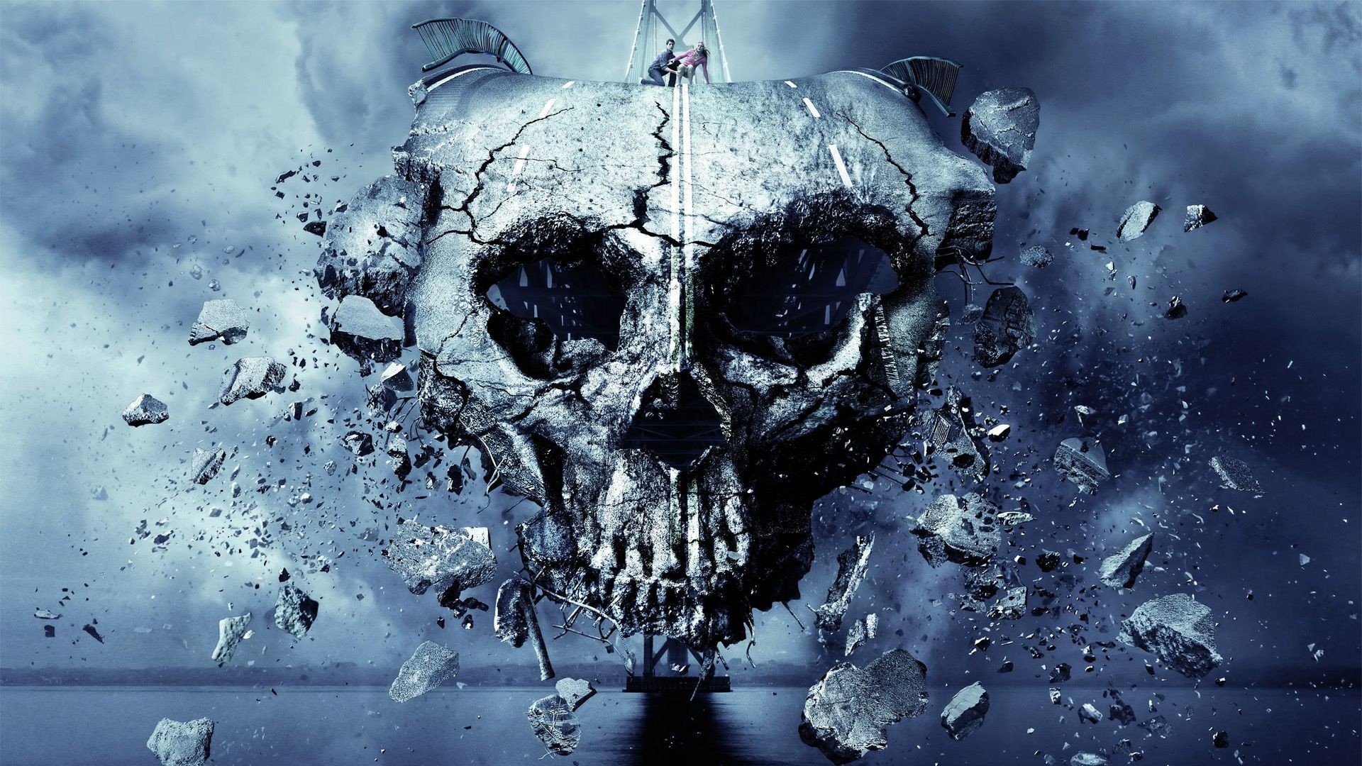 Final Destination 5 Dark Skull Skulls Horror Wallpaper - Cool Wallpapers Hd 1080p - HD Wallpaper 