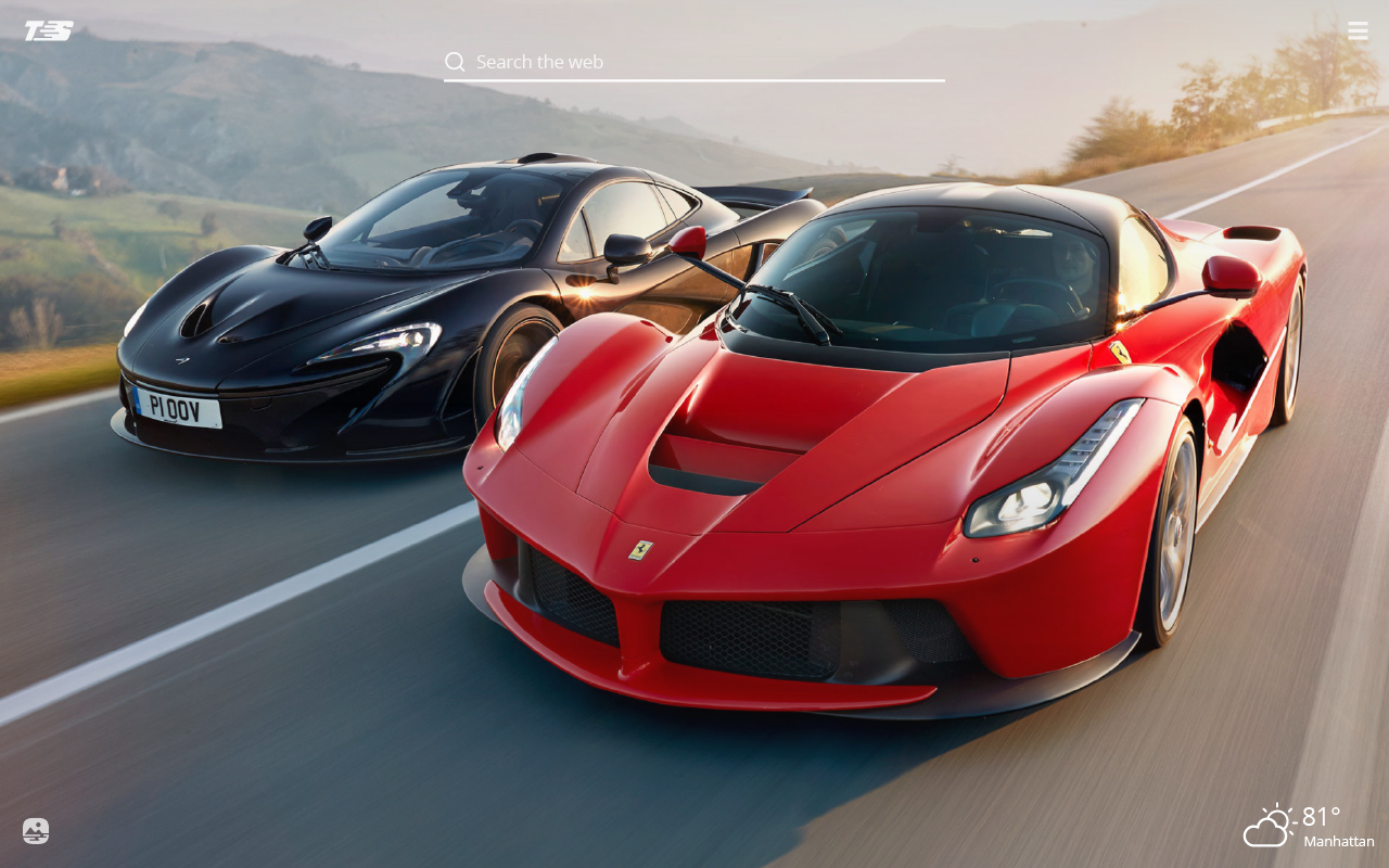 Ferrari Laferrari Mclaren P1 - HD Wallpaper 