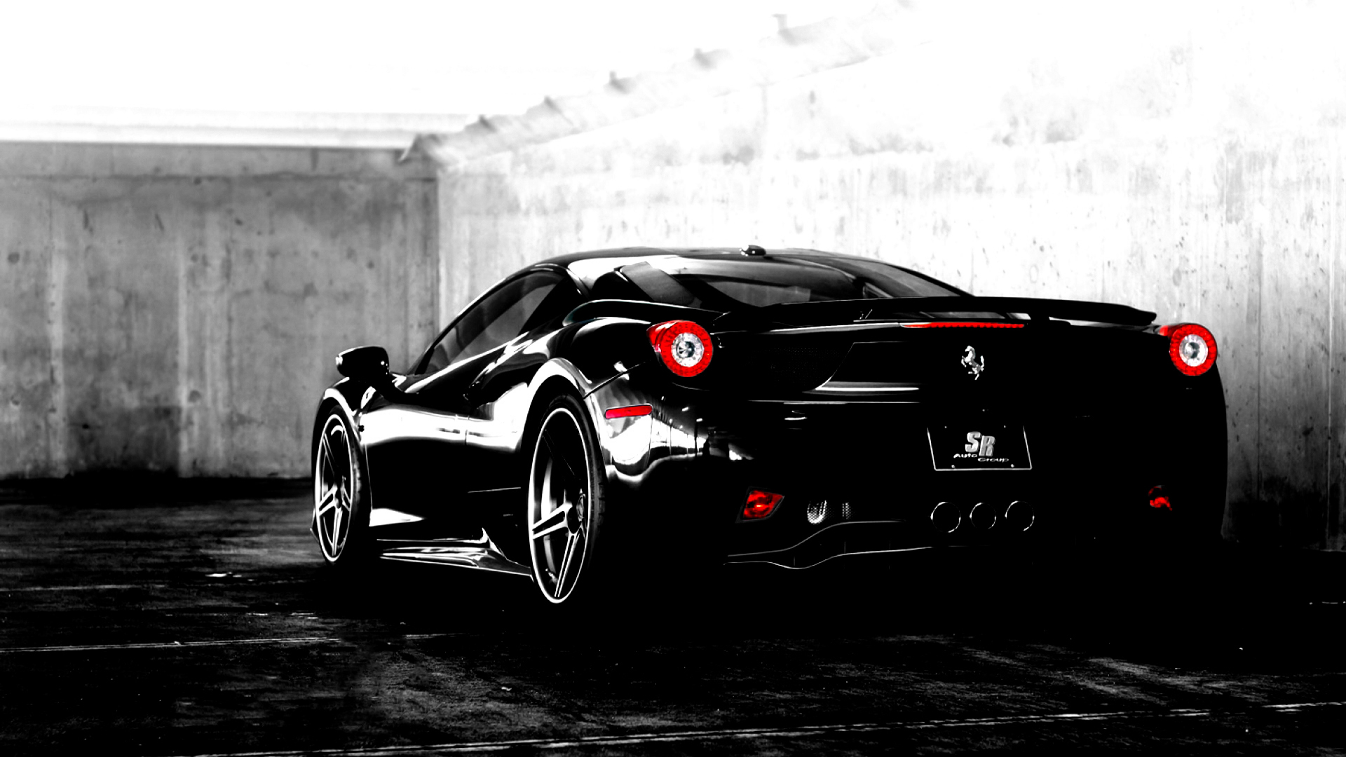 Black Ferrari Wallpapers For Free Wallpaper - Black Ferrari Wallpaper 4k - HD Wallpaper 