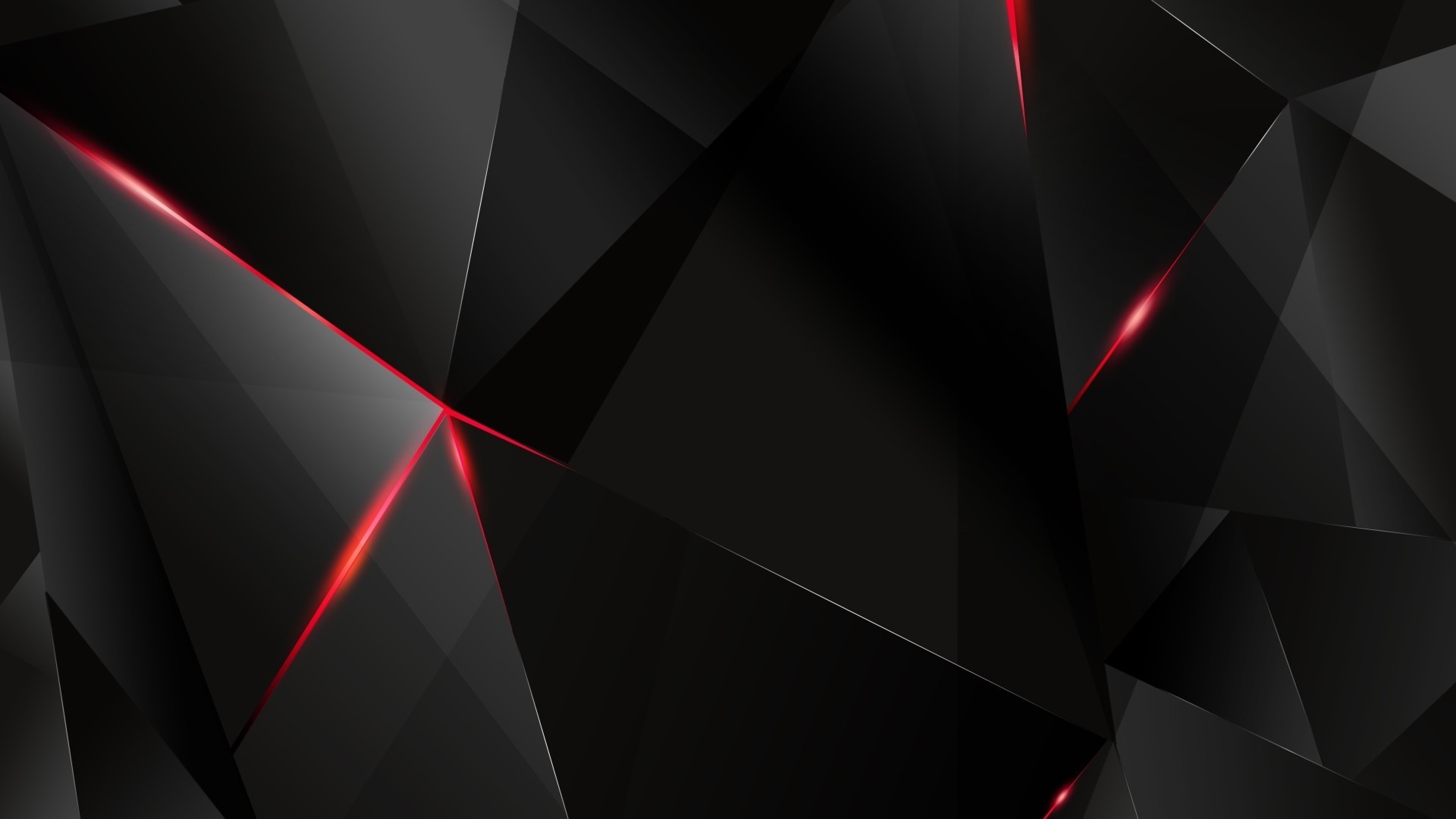 Preview Wallpaper Black, Light, Dark, Figures 
 Data-src - Cool Black And Red Background - HD Wallpaper 