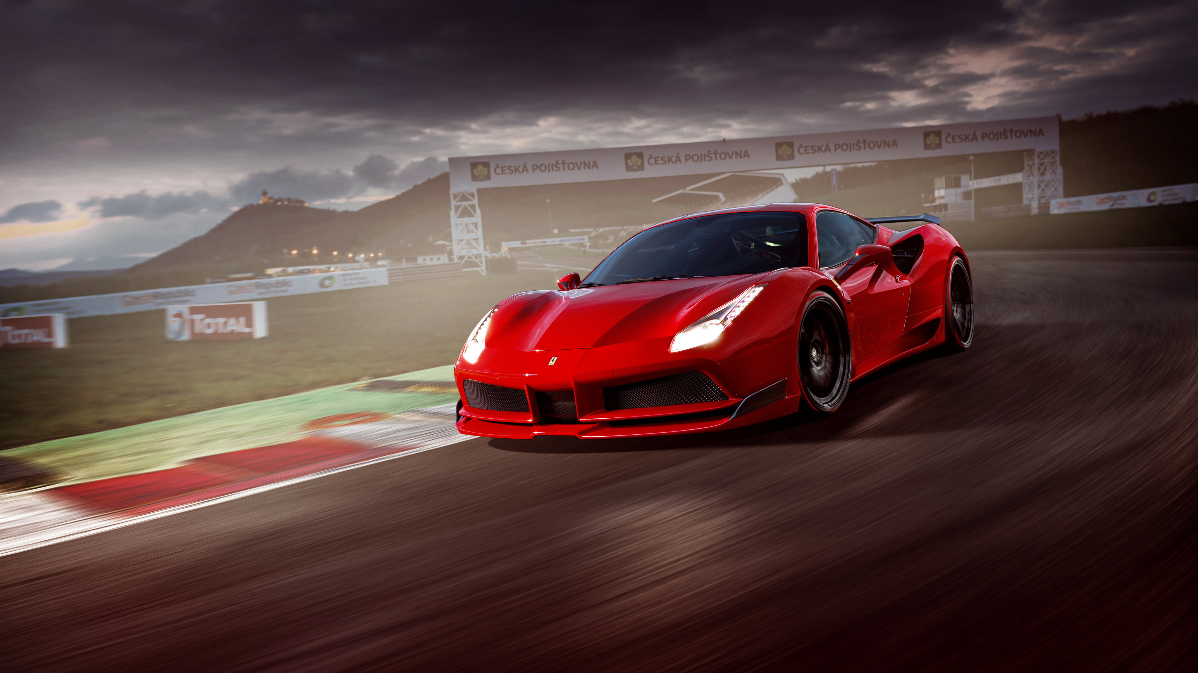 Ferrari 488 Gtb Wallpaper 4k - HD Wallpaper 