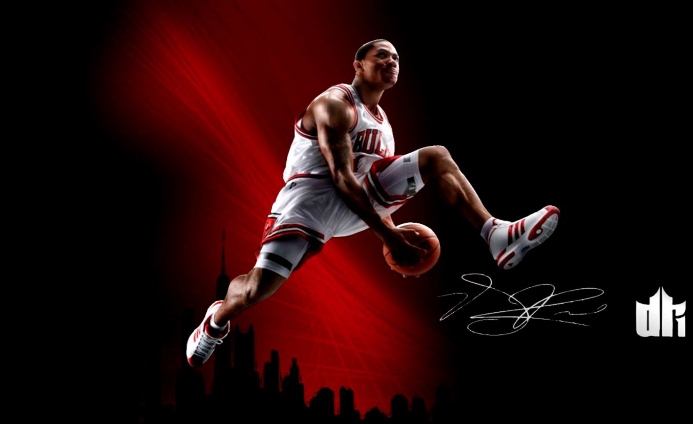 Basketball Nba Wallpapers - Derrick Rose Wallpaper Rises - HD Wallpaper 