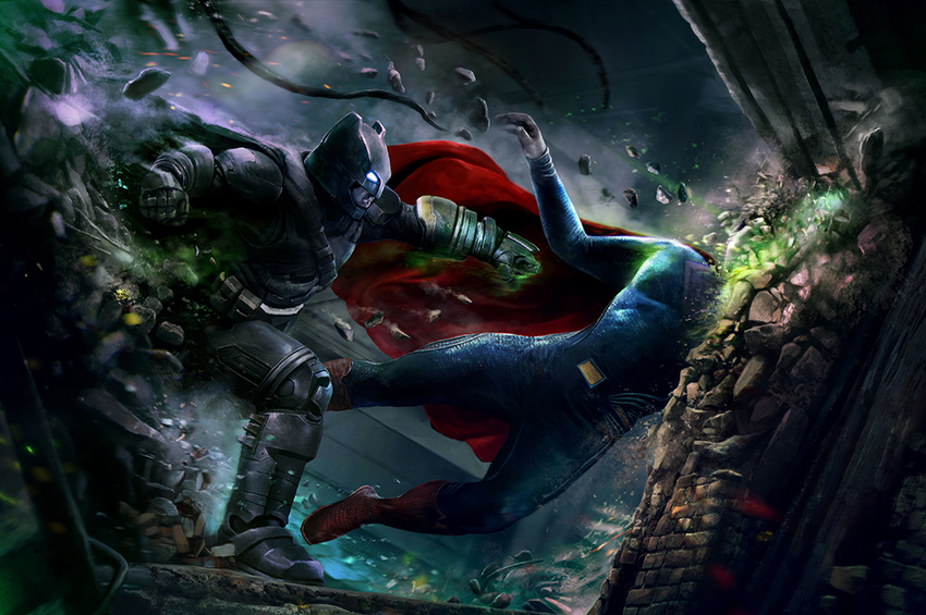 Batman Vs Superman Batman - HD Wallpaper 