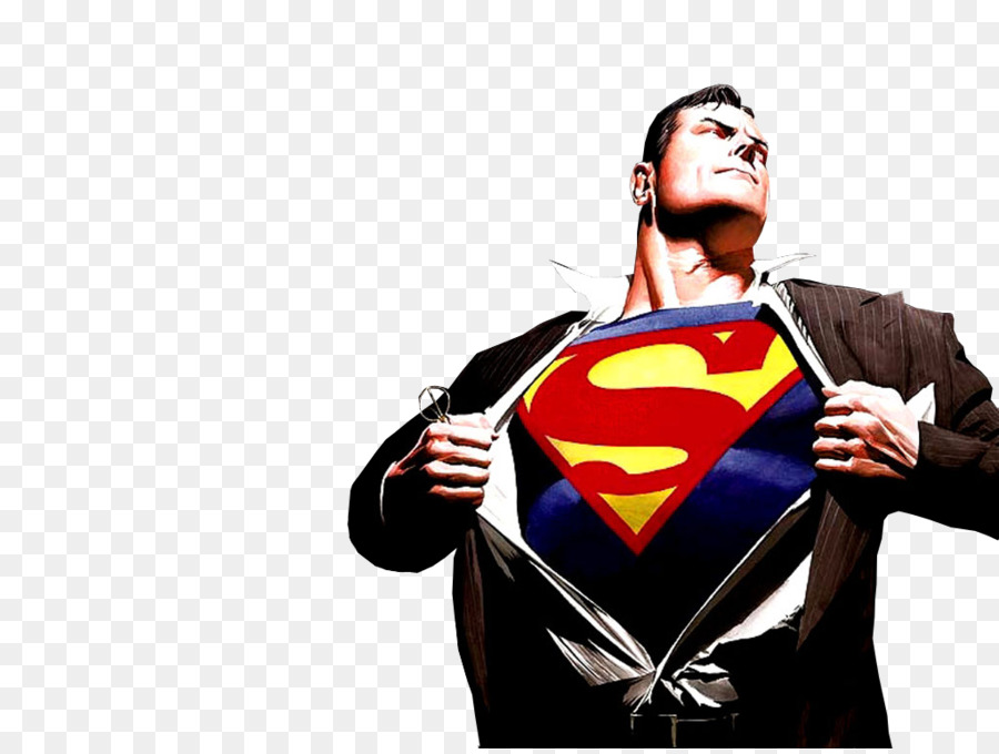Superman Clipart Superman Wallpaper - Alex Ross Superman Clark Kent - HD Wallpaper 