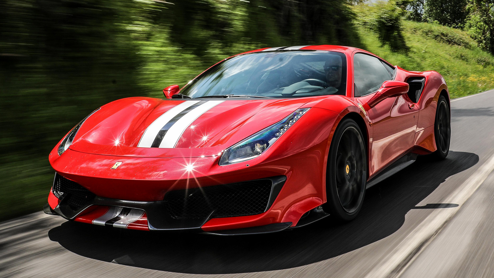 12+ 2020 Ferrari 488 Pista Spider Wallpaper full HD