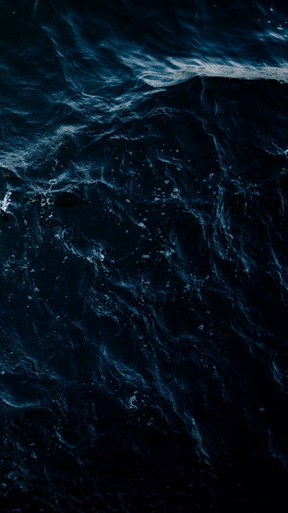 Dark Ocean Wallpaper Iphone - HD Wallpaper 