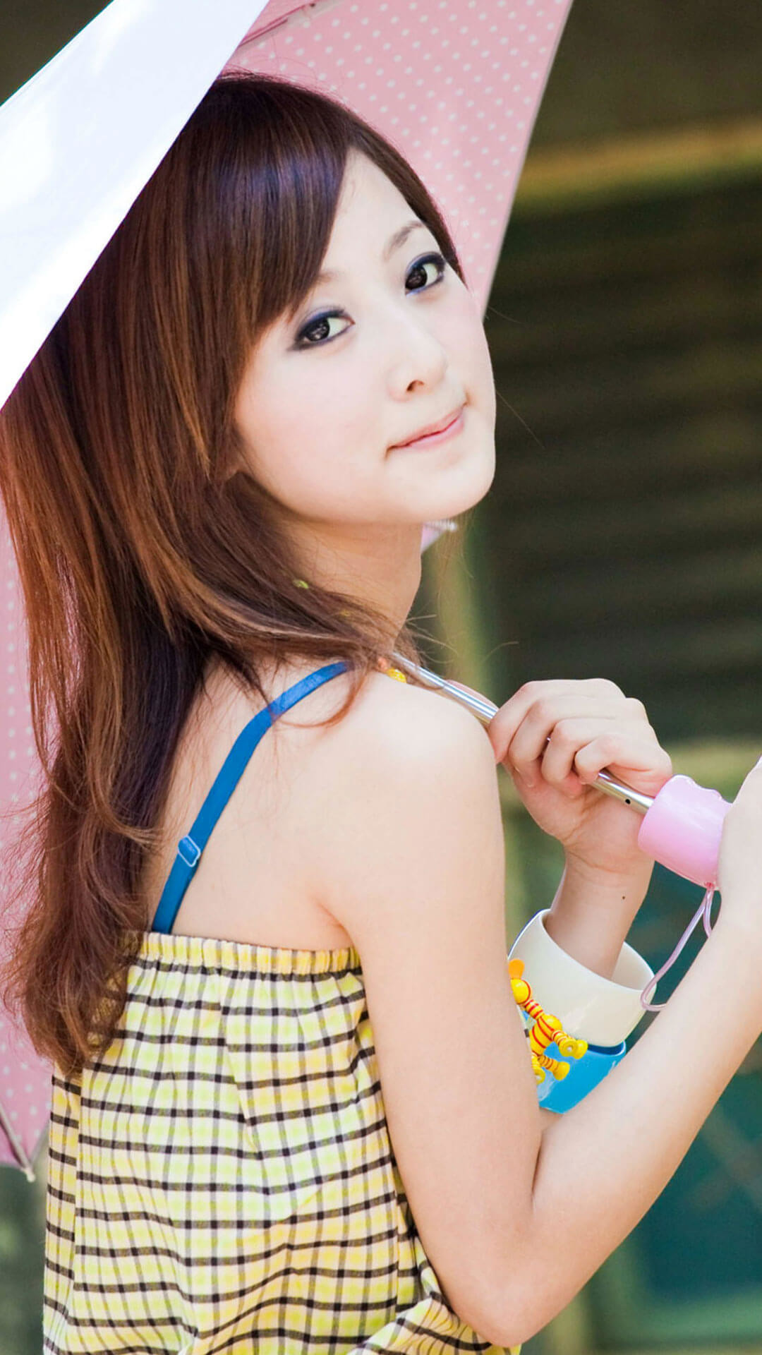 Cute Asian Girl Iphone 6 And Iphone 6s Backgrounds - Cute Wallpaper Like Girl - HD Wallpaper 