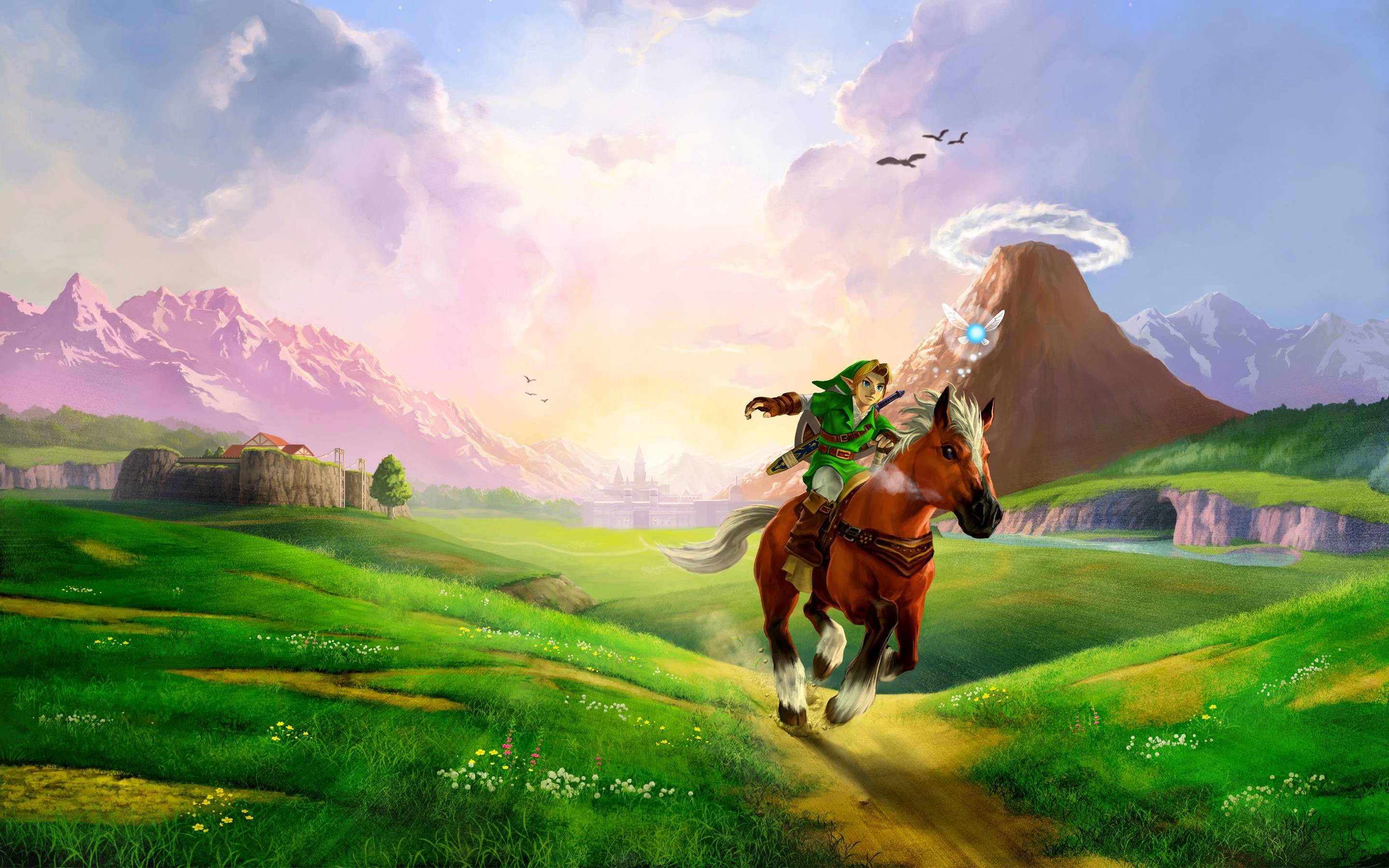 The Legend Of Zelda Ocarina Of Time Ultra Hd Wallpaper, - Legend Of Zelda Ocarina Of Time - HD Wallpaper 