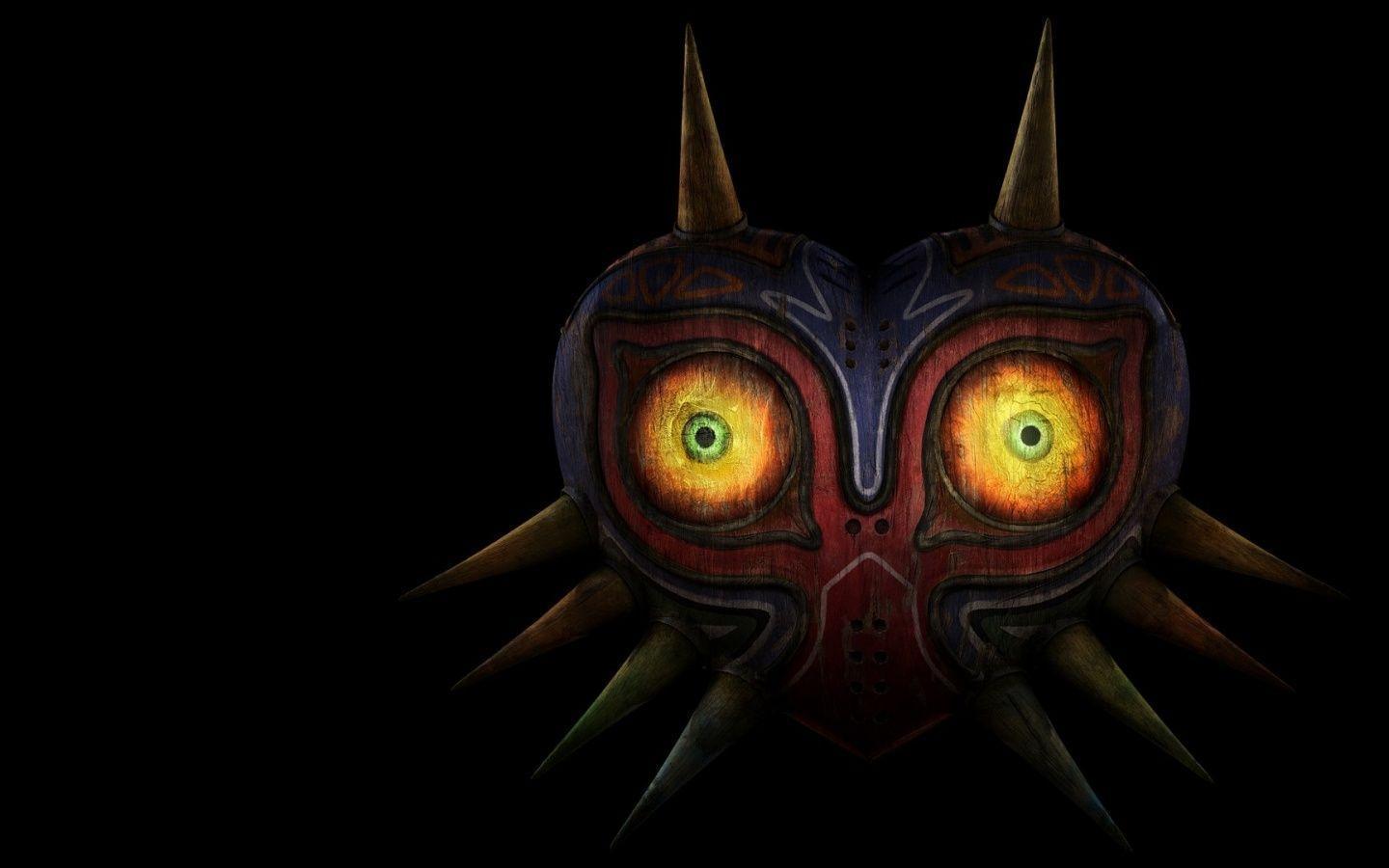 The Legend Of Zelda Mask Desktop Pc And Mac Wallpapers - Legend Of Zelda - HD Wallpaper 