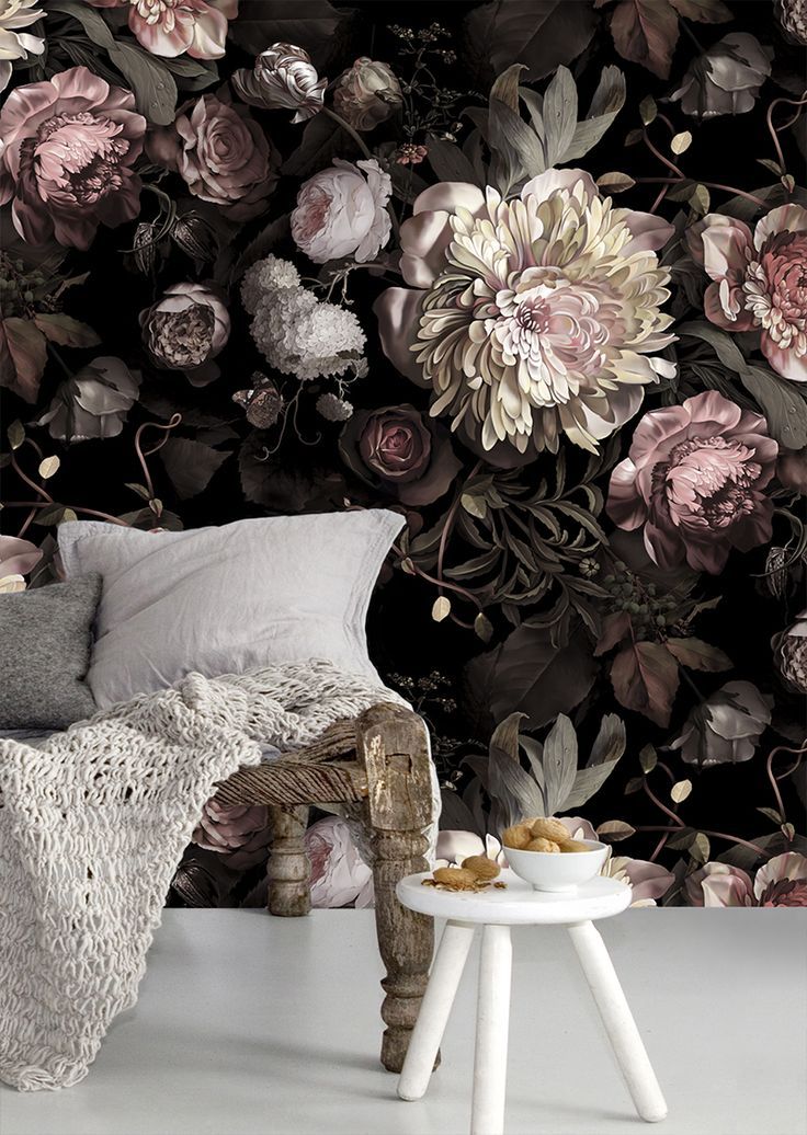 Ellie cashman dark floral 736x1036 wallpaper teahub io