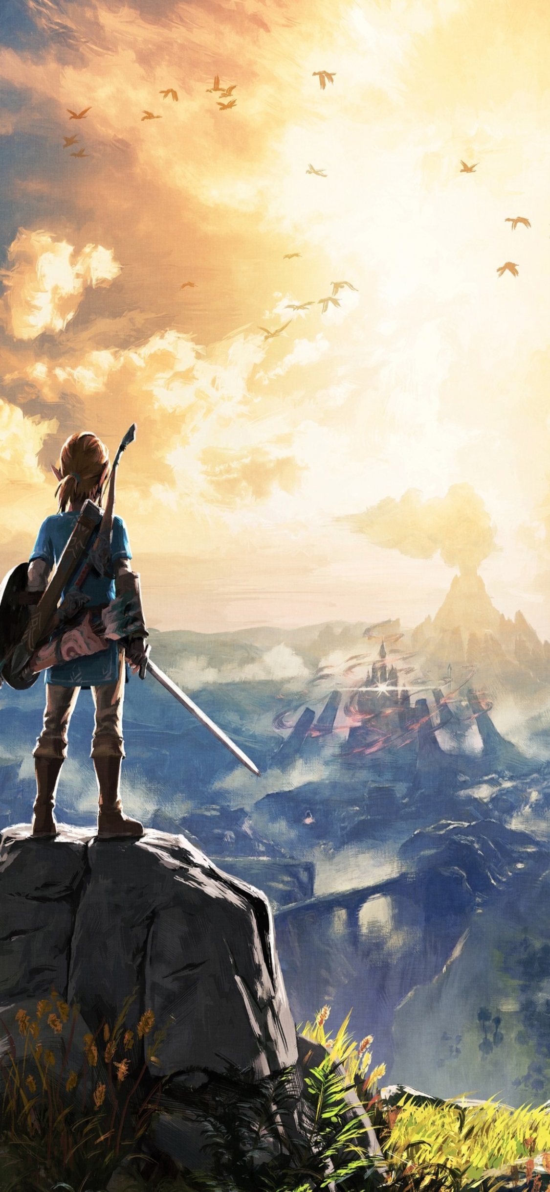 Zelda Wallpaper For Iphone - Legend Of Zelda Breath Of The Wild - HD Wallpaper 