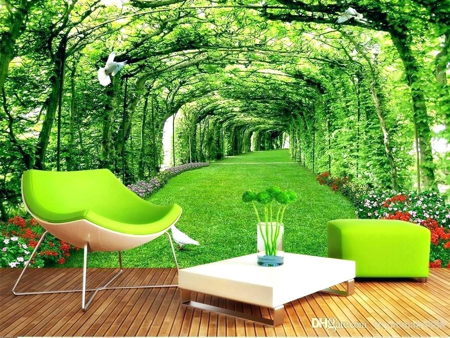 Forest Murals Wallpaper Forest Mural Mural Wallpaper - Papel De Parede Grama 3d - HD Wallpaper 