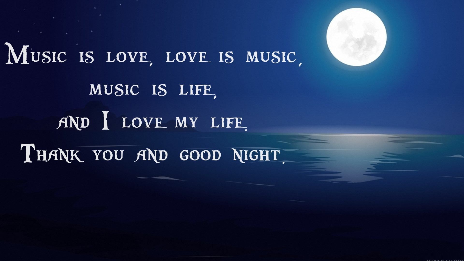 Good Night Images Hd With Quotes - HD Wallpaper 
