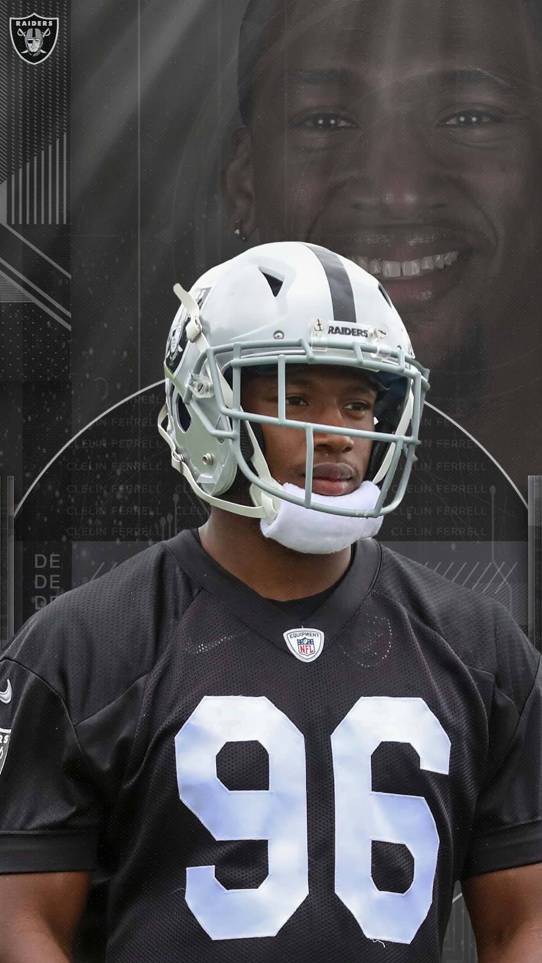 Raiders Football Clelin Ferrell - HD Wallpaper 